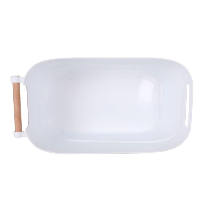 Confortime Cesta Multiusos Asas de Madera 21,5 cm Ancho x 40 cm Largo x 18 cm Alto, 5,38 kg (12 Unidades) 9 Confortime Cesta Multiusos Asas de Madera 21,5 cm Ancho x 40 cm Largo x 18 cm Alto, 5,38 kg (12 Unidades) 9