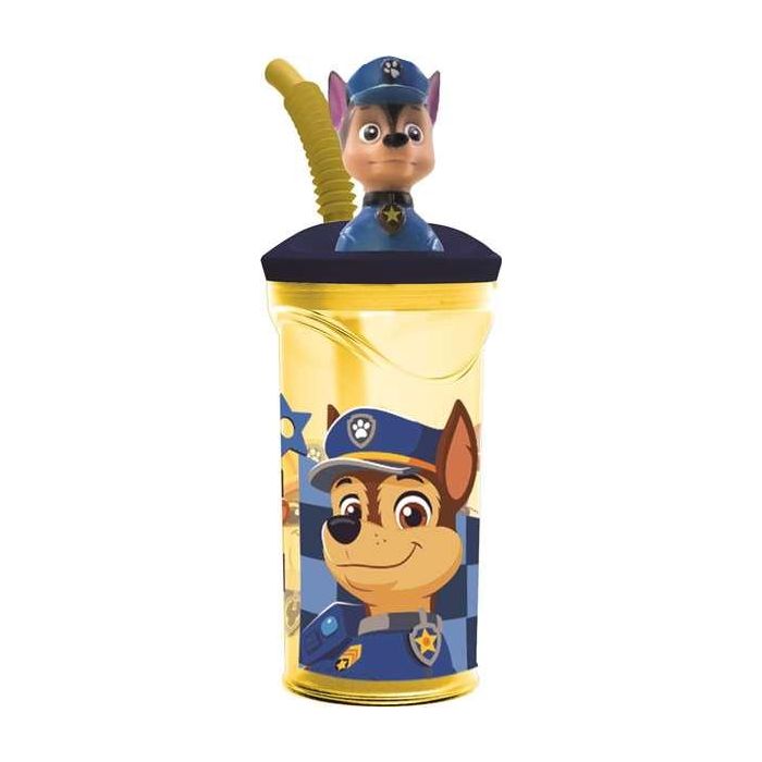 Vaso figurita 3D paw patrol boy rescue pups 360 ml Vaso figurita 3D paw patrol boy rescue pups 360 ml