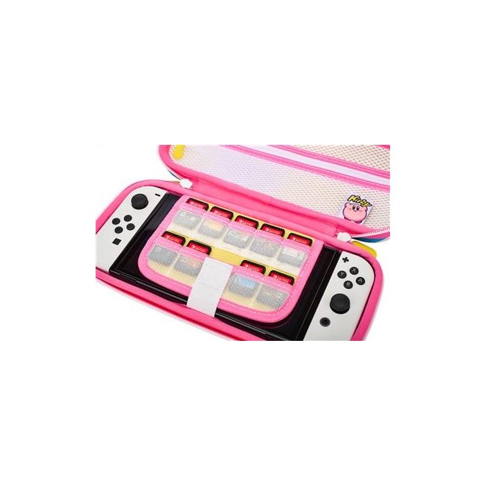 Power A NSCS0068-01 Estuche Protector Compacto para Nintendo Switch OLED, Switch y Lite - Kirby 9 Power A NSCS0068-01 Estuche Protector Compacto para Nintendo Switch OLED, Switch y Lite - Kirby 9