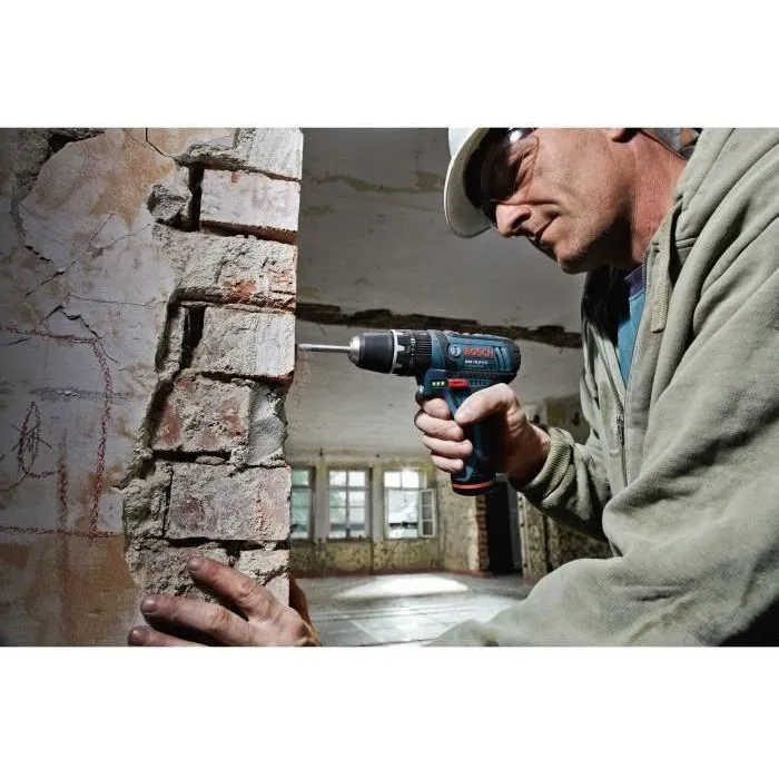 Bosch Professional Atornillador a Batería 12V GSR 12V-15, 2 x 2.0Ah + Cargador 1230, en Bolsa 3