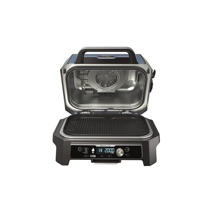 Ninja OG901EU Barbacoa Eléctrica de Exterior con Ahumador y Freidora de Aire ProConnect XL 2 Ninja OG901EU Barbacoa Eléctrica de Exterior con Ahumador y Freidora de Aire ProConnect XL 2