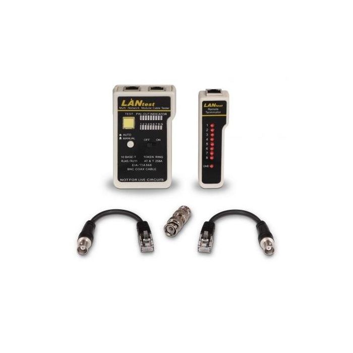 AISENS A142-0314 comprobador de cables de red Comprobador de cables UTP/STP Negro, Gris 1 AISENS A142-0314 comprobador de cables de red Comprobador de cables UTP/STP Negro, Gris 1