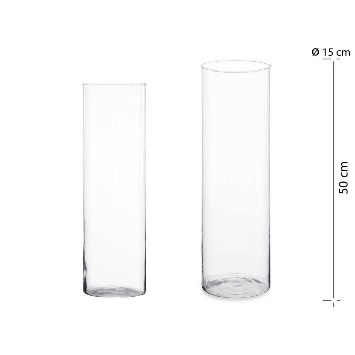 Jarron Cristal Cilindro 15Cm Diam X 50Cm Giftdecor Jarron Cristal Cilindro 15Cm Diam X 50Cm Giftdecor