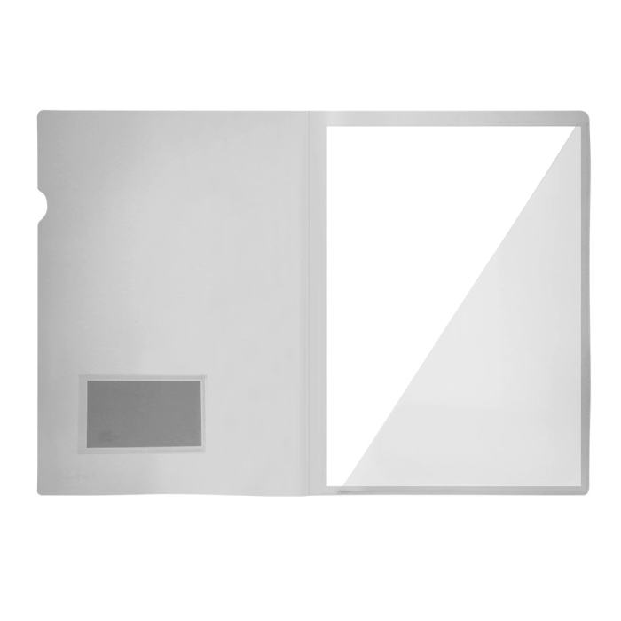 Liderpapel Carpeta Dossier Uñero Transparente Polipropileno Din A4 180 Micras 3