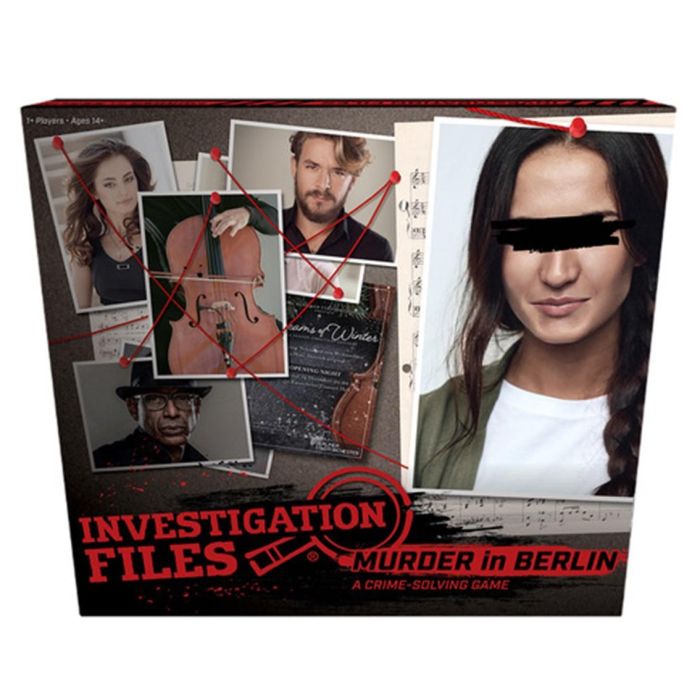 Goliath bv Investigation Files Asesinato en Berlín Juego de Mesa de Investigación