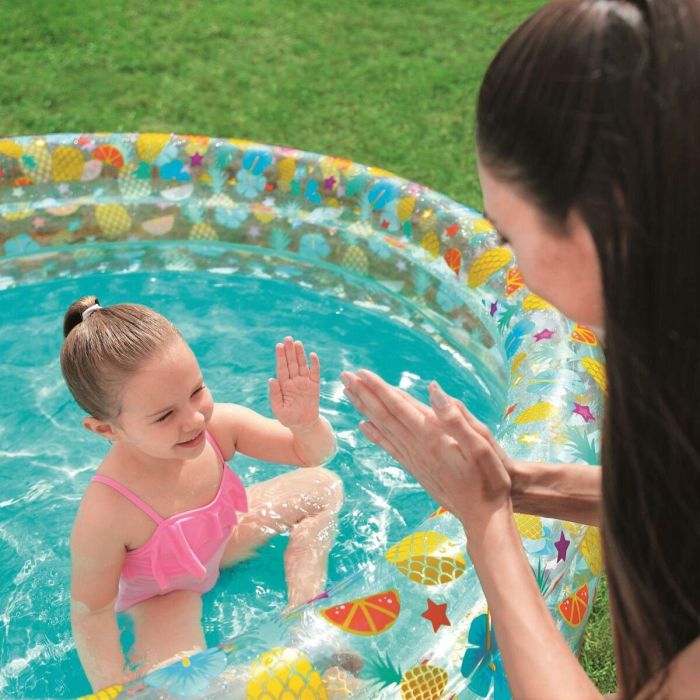 Bestway Piscina Hinchable 3 Aros Transparente Tropical 170x53 cm +6 Años Jardin 51048 8 Bestway Piscina Hinchable 3 Aros Transparente Tropical 170x53 cm +6 Años Jardin 51048 8