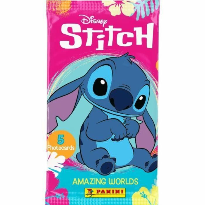 Panini STITCH PHOTOCARDS Blister PAN8051708025576 - 4 fundas + 1 gratis - 25 tarjetas 3