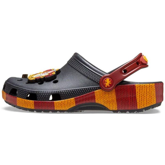 Zuecos Crocs Gryffindor Classic Clog Negro Adultos XL