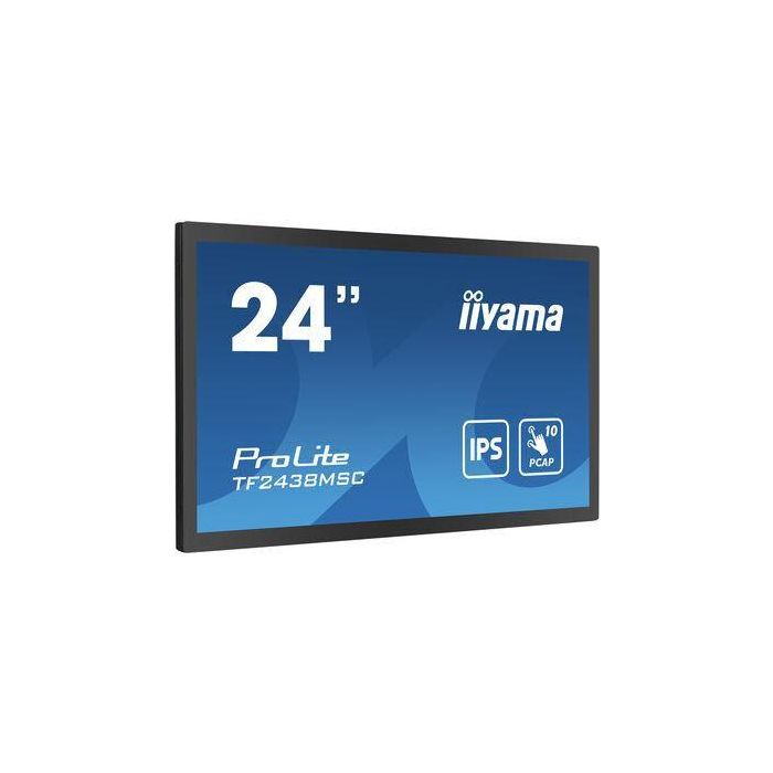 iiyama TF2438MSC-B1 Monitor 23.8" Full HD IPS Táctil USB Altavoces Negro 3