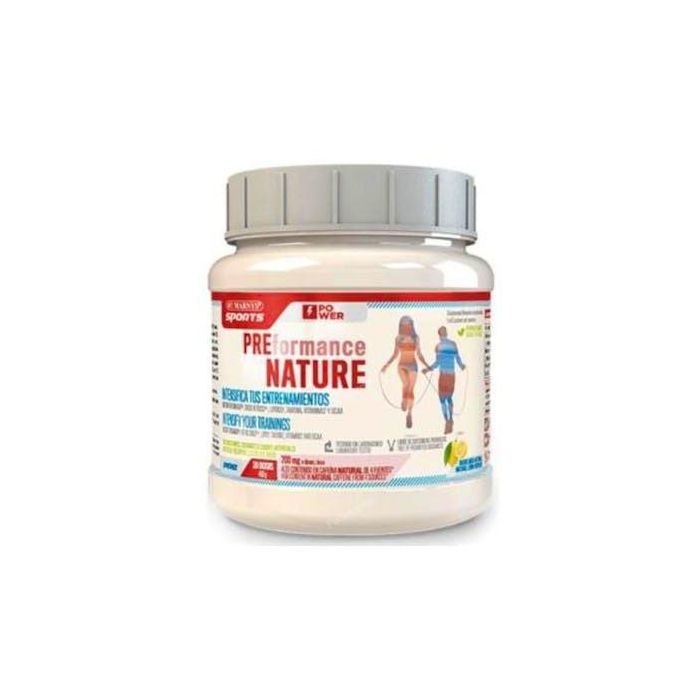 MARNYS Performance Nature pre-entrenamiento con cafeína natural sabor limón 480g
