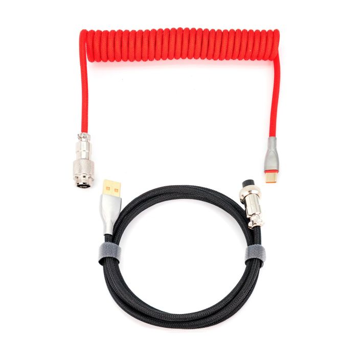 Phoenix technologies Kioru Cable Aviador en Espiral para Teclado Mecánico Tipo C - Estilo Profesional y Minimalista 0 Phoenix technologies Kioru Cable Aviador en Espiral para Teclado Mecánico Tipo C - Estilo Profesional y Minimalista 0