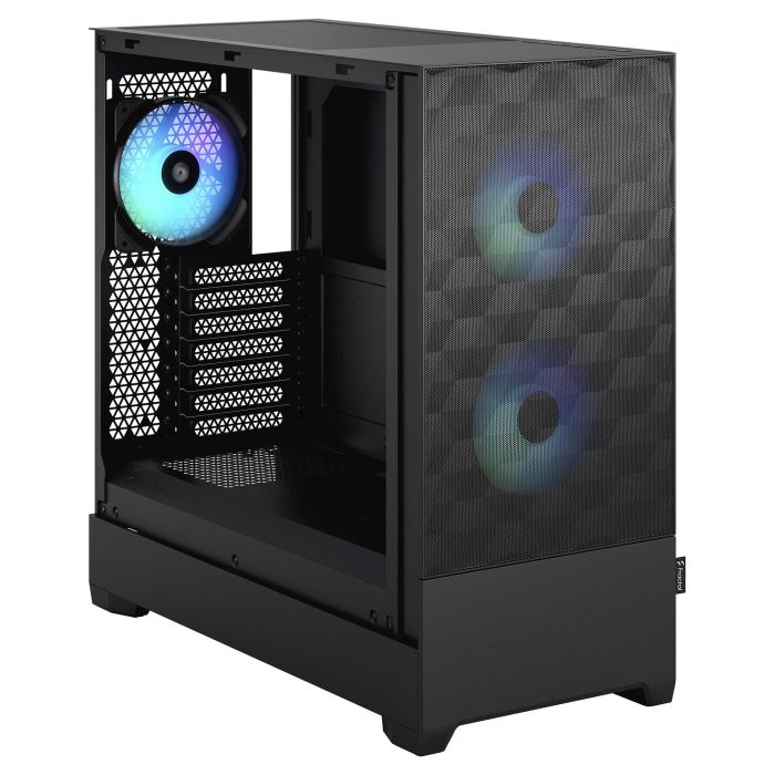Fractal Design Pop Air RGB Black Window Torre PC ATX micro ATX Mini-ITX Negro Acero Vidrio Templado