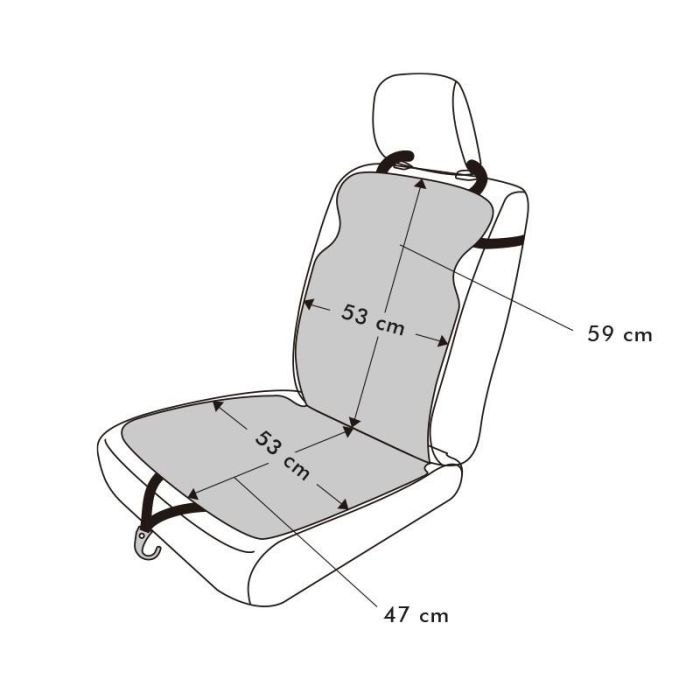 Momo Respaldo De Asiento Carrera Negro-Rojo 2