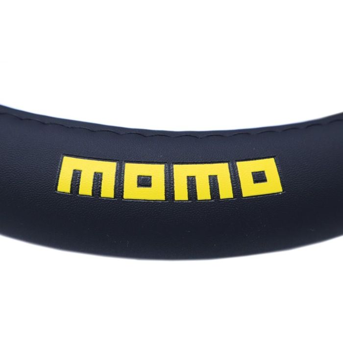 Momo Funda Volante Momo Easy Black-Blk Pu S 36,5 cm-37,9 cm 1