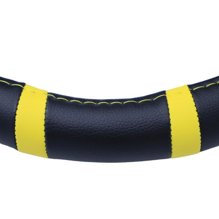 Momo Funda Volante Momo Fast Black-Yellow M 38-39 cm 2