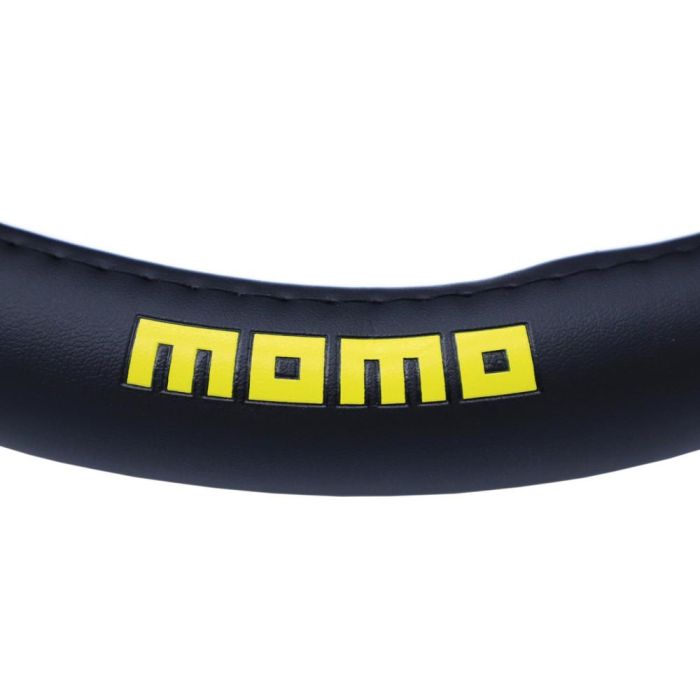 Momo Funda Volante Momo Profile Black-White M 38-39 cm 2