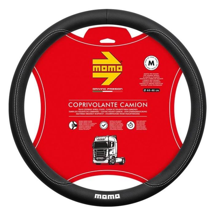 Funda para Volante Momo MOMLSWCTCOMBW Ø 44-46 cm