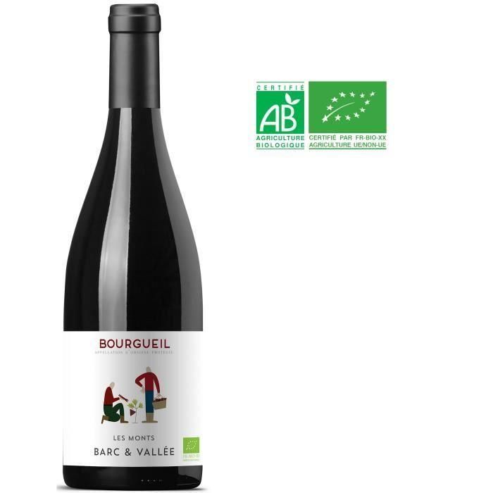 Les Monts Barc & Vallées Bourgueil - Vino tinto Loira - Ecológico