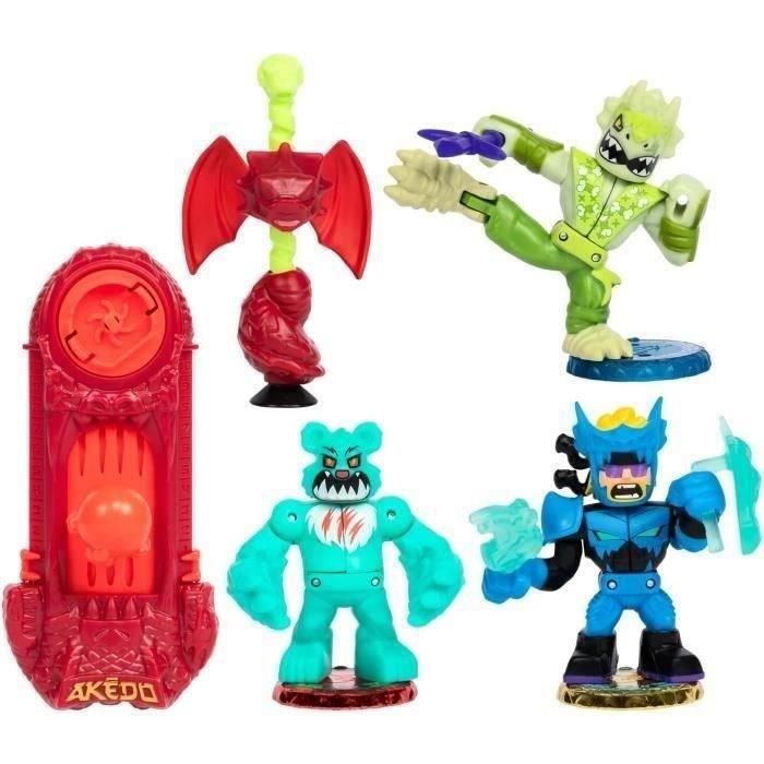 Figuras en miniatura - MOOSE TOYS - Starter Pack Beast Strike - Akedo 1 Figuras en miniatura - MOOSE TOYS - Starter Pack Beast Strike - Akedo 1