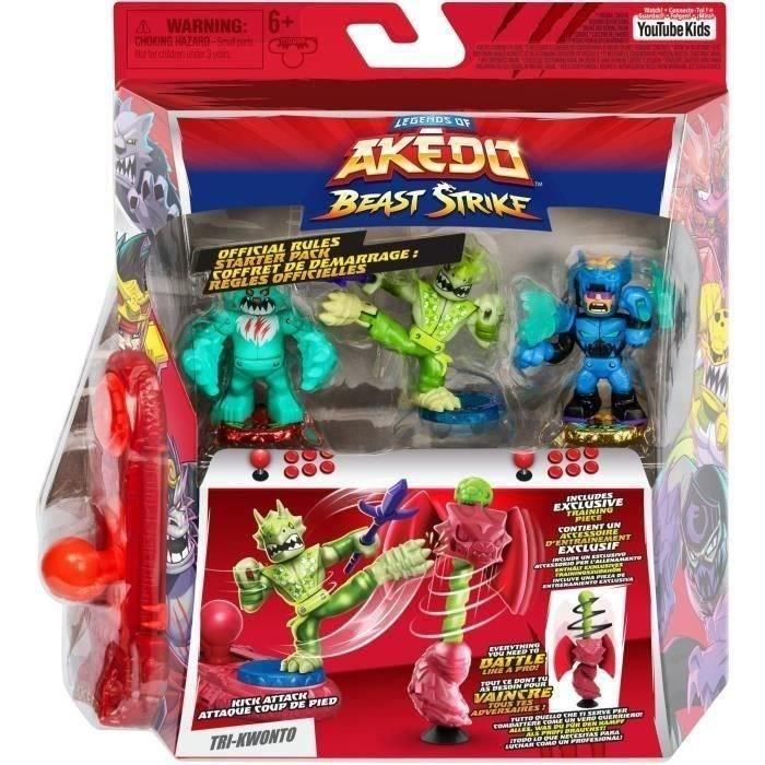 Figuras en miniatura - MOOSE TOYS - Starter Pack Beast Strike - Akedo 0 Figuras en miniatura - MOOSE TOYS - Starter Pack Beast Strike - Akedo 0
