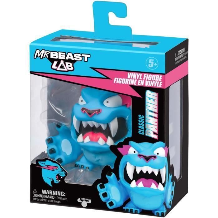 Figura Vinilo - MOOSE TOYS - Classic Panther Mr. Beast Lab - 8,8 cm, Colección 3