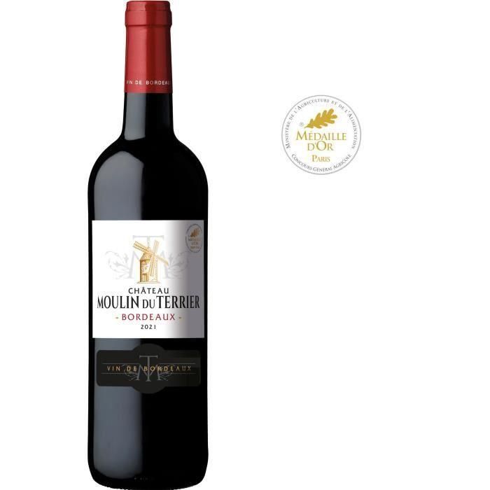 Château Moulin du Terrier 2021 Burdeos - Vino tinto Burdeos