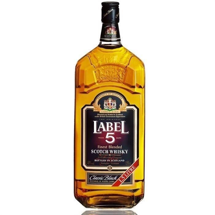 Etiqueta 5 whisky escocés 1.5L 1