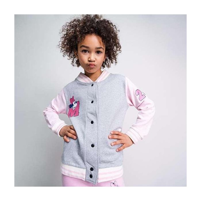 Chaqueta Infantil Minnie Mouse Gris 12 Años 3 Chaqueta Infantil Minnie Mouse Gris 12 Años 3