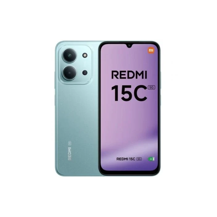 XIAOMI Redmi 15C 5G NFC 6,90" HD+ 120Hz 4GB/128GB MINT GREEN MZB0LITEU