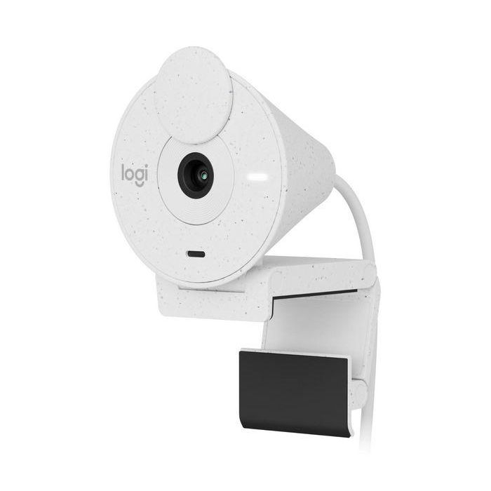 Logitech Brio 300 Webcam Blanco Crudo - 1080p/30 fps, Campo Visual 70°, Micrófono Mono, USB-C 5 Logitech Brio 300 Webcam Blanco Crudo - 1080p/30 fps, Campo Visual 70°, Micrófono Mono, USB-C 5