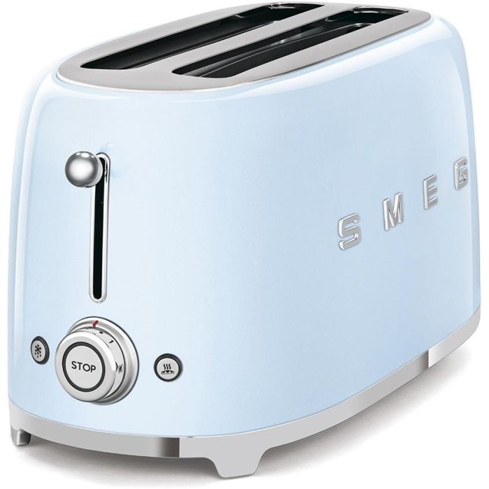 Smeg Tostadora 2X4 50's Style Pastel Blue TSF02PBEU 1 Smeg Tostadora 2X4 50's Style Pastel Blue TSF02PBEU 1