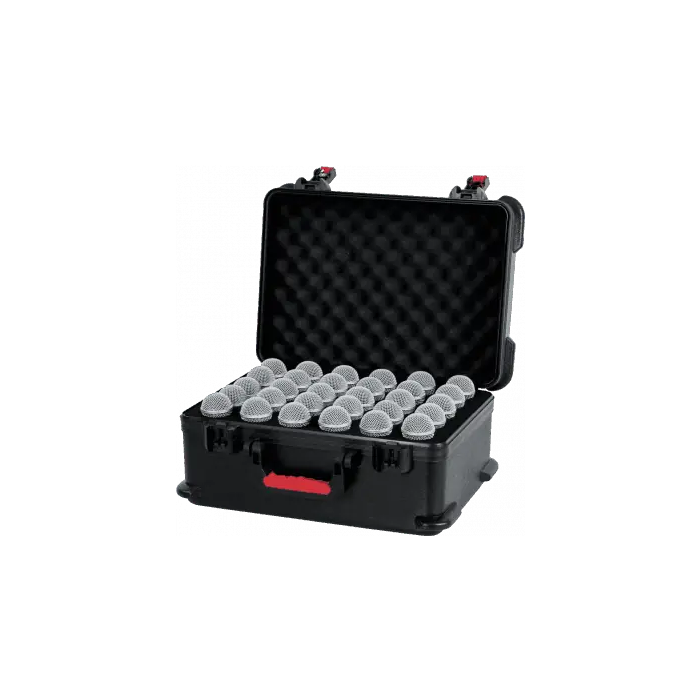Gator Estuche para 30 Micrófonos Gator GTSA 47x24x37 cm 2