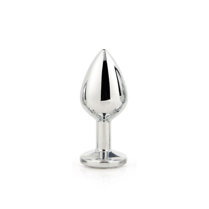Plug Anal Dream Toys Gleaming Love Plateado 7 Plug Anal Dream Toys Gleaming Love Plateado 7