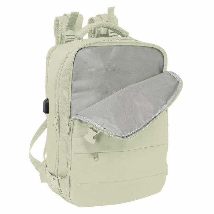 Safta Mochila Viaje Cabina Portatil 15,6'' Beige 29x44x19 cm 15