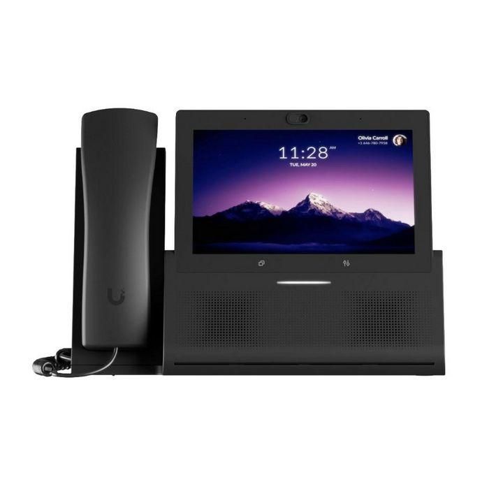 Ubiquiti UniFi Talk Phone TouchMax Teléfono Inteligente Negro con Pantalla Táctil 7" y PoE 0 Ubiquiti UniFi Talk Phone TouchMax Teléfono Inteligente Negro con Pantalla Táctil 7" y PoE 0