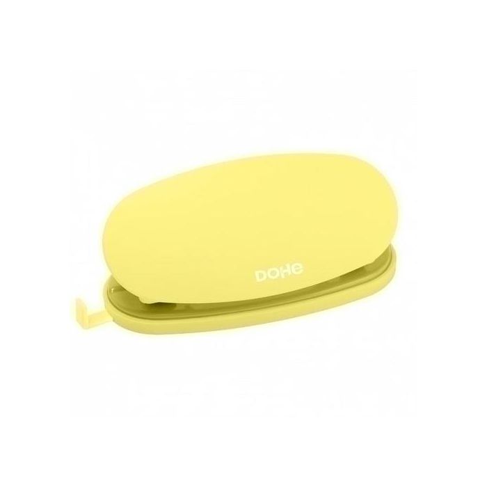 Taladro 2 Punzones Dohe Soft Touch (16H) Amarillo Pastel