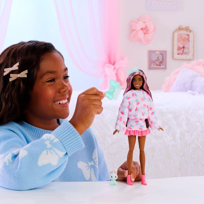 Barbie Osos Amorosos Conejito Menta Cutie Reveal Muñeca JJP65 6