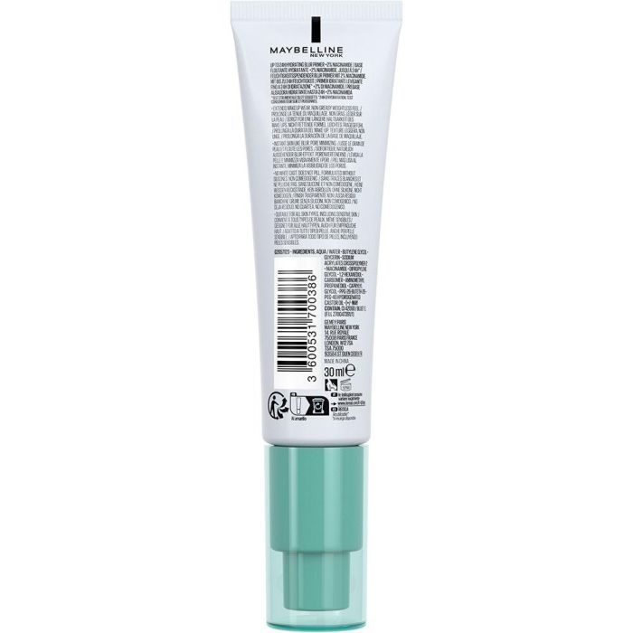 Maybelline Jelly Poreless Prebase Hidratante Difuminadora 30 mL 1 Maybelline Jelly Poreless Prebase Hidratante Difuminadora 30 mL 1