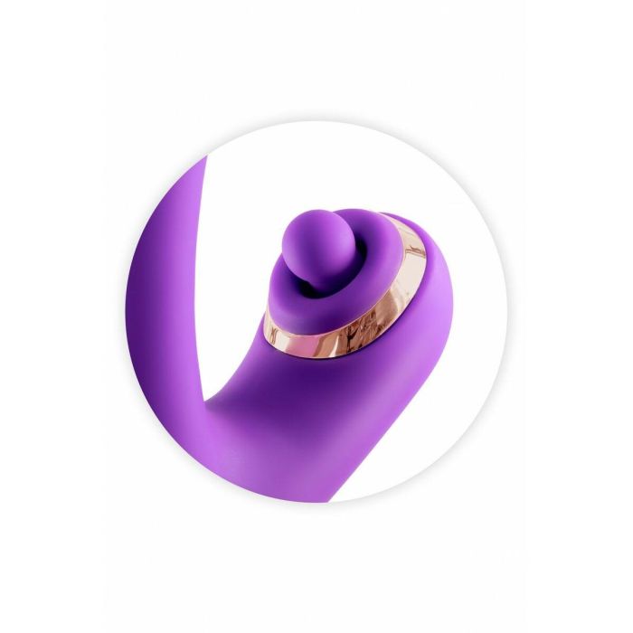 Vibrador Doble Estimulación Yoba JOYFULLY Púrpura 2 Vibrador Doble Estimulación Yoba JOYFULLY Púrpura 2