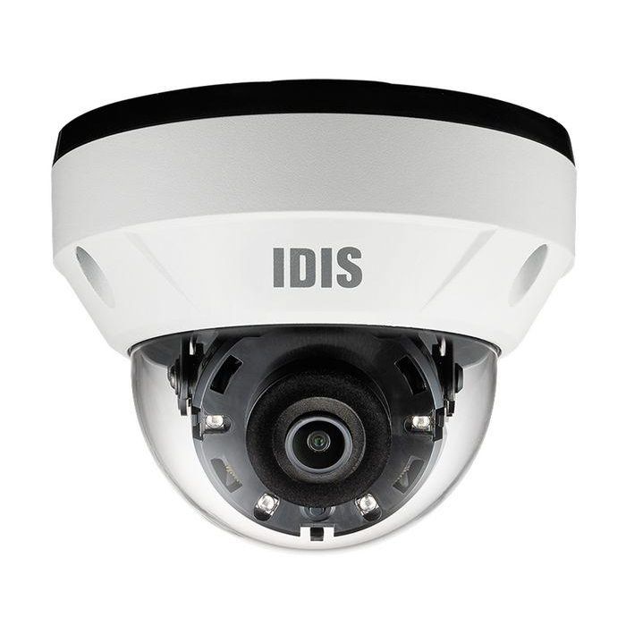 Idis Cámara Minidomo IP 5MP 2.8mm Antivandálica IK10 IR 30m IP67 PoE WDR. Con Audio, Alarma y NDAA Idis Cámara Minidomo IP 5MP 2.8mm Antivandálica IK10 IR 30m IP67 PoE WDR. Con Audio, Alarma y NDAA