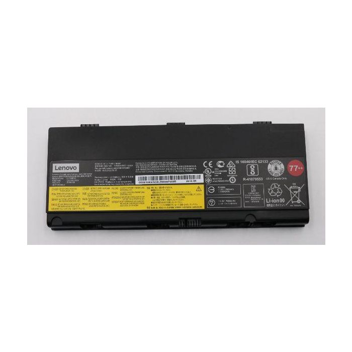 Lenovo External battery pack for Lenovo laptops, 90Wh capacity, 6 lithium-ion cells, CE and UL certified for safety. Lenovo External battery pack for Lenovo laptops, 90Wh capacity, 6 lithium-ion cells, CE and UL certified for safety.