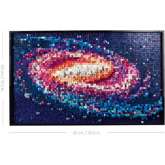 LEGO 31212 Art La Vía Láctea: Set de Construcción Creativa y Decoración de Paredes 3