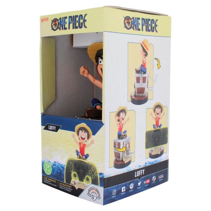 Cable Guy soporte sujecion Luffy One Piece 20cm 6 Cable Guy soporte sujecion Luffy One Piece 20cm 6