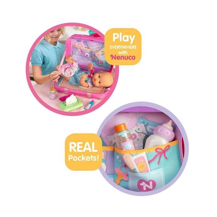 Muñeco nenuco viaja conmigo 30 cm. incluye 6 accesorios. 5 Muñeco nenuco viaja conmigo 30 cm. incluye 6 accesorios. 5