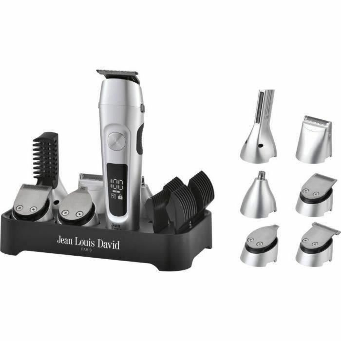 Jean Louis David JEA3666085202103 Cortapelos JLD Ultimate Trimmer 6 en 1 - 6 Cabezales Intercambiables - 120 min Batería Jean Louis David JEA3666085202103 Cortapelos JLD Ultimate Trimmer 6 en 1 - 6 Cabezales Intercambiables - 120 min Batería