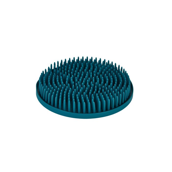 Freedog Smooth Mat Strainer, Alfombrilla Azul Teal para Mascotas 25 x 25 x 4 cm