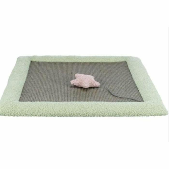 Trixie 4047974444375 Alfombra rascadora infantil 47 x 47 cm Gris/Menta