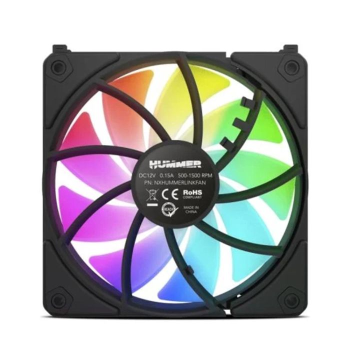 Ventilador Nox Easy Link/ ARGB/ 12cm 1 Ventilador Nox Easy Link/ ARGB/ 12cm 1