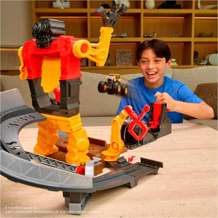 Spin Master Monster Jam Playset Smash Y Bot 6075205, Juguete Infantil 4