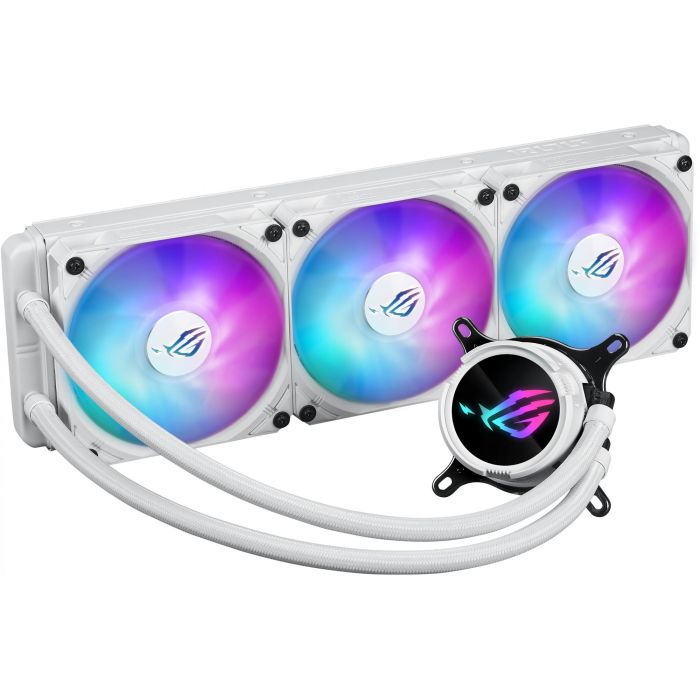 ASUS ROG Strix LC III 360 ARGB White Edition Kit de Refrigeración Líquida, 3 Ventiladores, Blanco, Compatible con LGA 1150/1151/1155/1156/1200/1700, AM4/AM5, 90RC00T2-M0UAY0 1 ASUS ROG Strix LC III 360 ARGB White Edition Kit de Refrigeración Líquida, 3 Ventiladores, Blanco, Compatible con LGA 1150/1151/1155/1156/1200/1700, AM4/AM5, 90RC00T2-M0UAY0 1